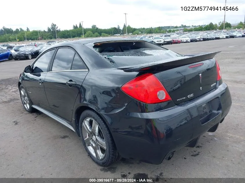 1G2ZM577494145466 2009 Pontiac G6 Gxp