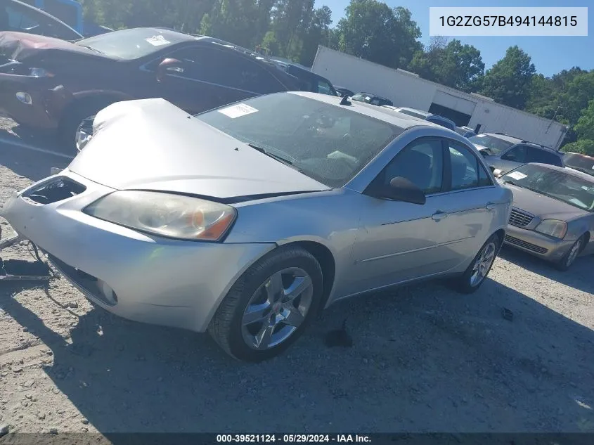 1G2ZG57B494144815 2009 Pontiac G6