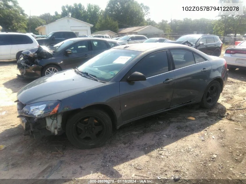 1G2ZG57B794122078 2009 Pontiac G6