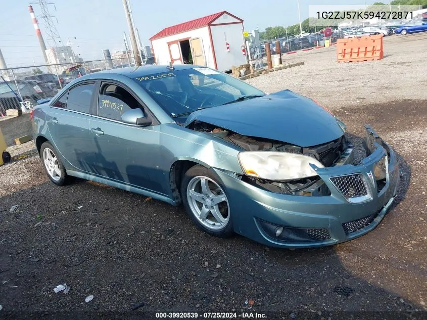 1G2ZJ57K594272871 2009 Pontiac G6 New Se