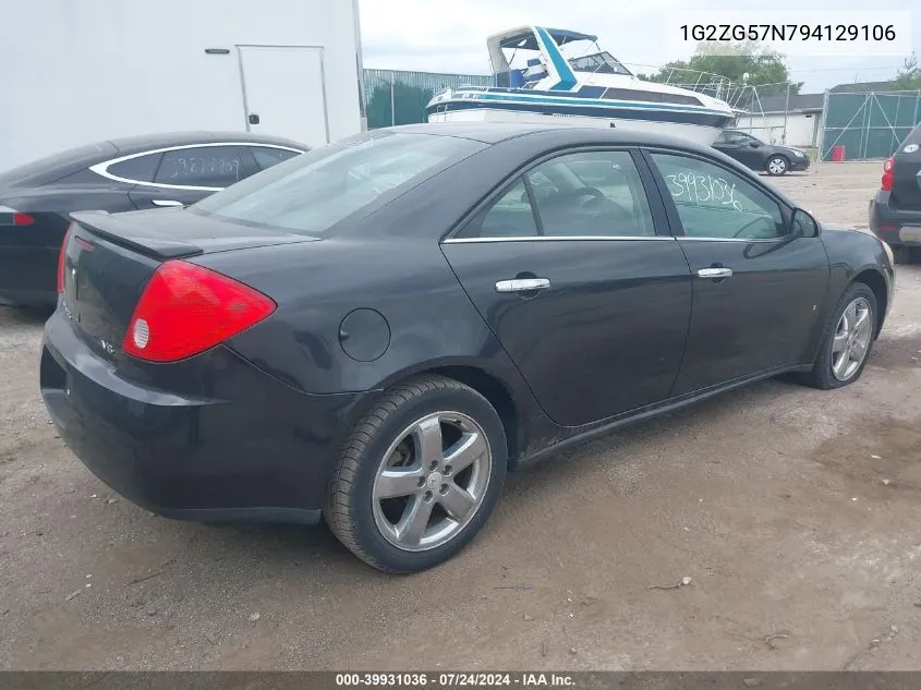 2009 Pontiac G6 VIN: 1G2ZG57N794129106 Lot: 39931036