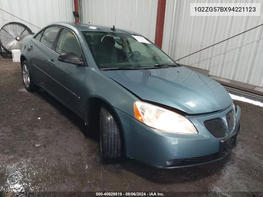 1G2ZG57BX94221123 2009 Pontiac G6