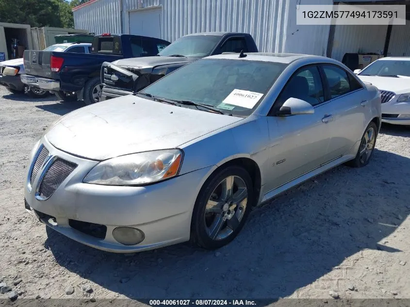 1G2ZM577494173591 2009 Pontiac G6 Gxp