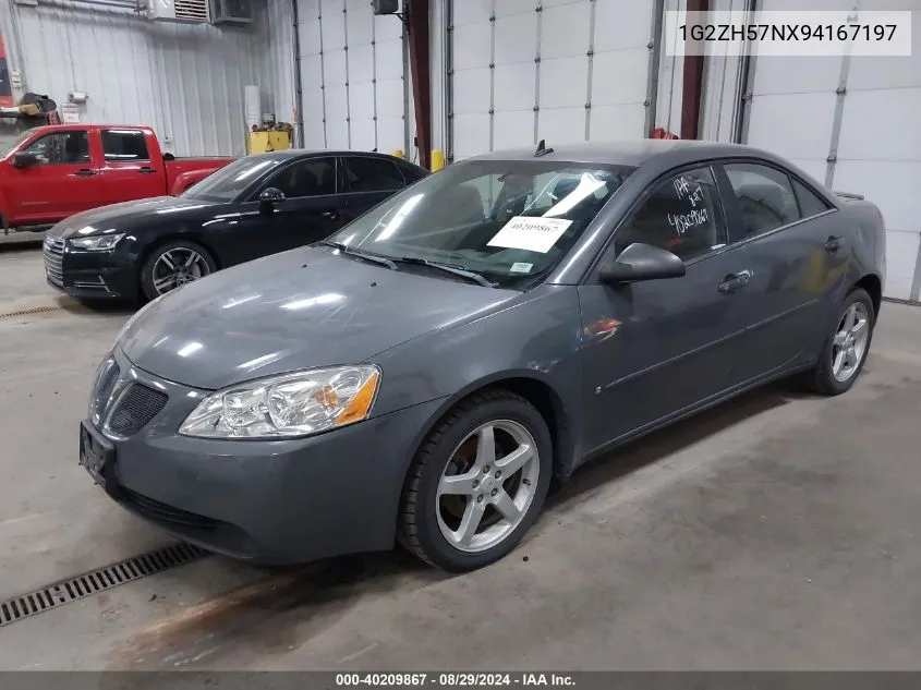 2009 Pontiac G6 Gt VIN: 1G2ZH57NX94167197 Lot: 40209867