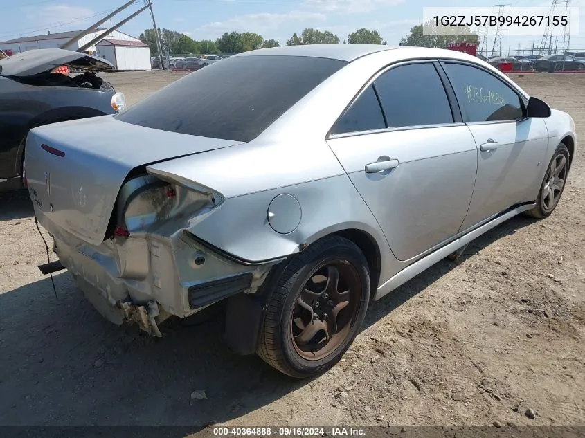 1G2ZJ57B994267155 2009 Pontiac G6 New Se