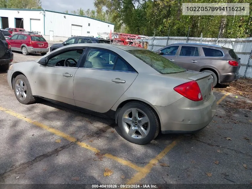 1G2ZG57B994116234 2009 Pontiac G6