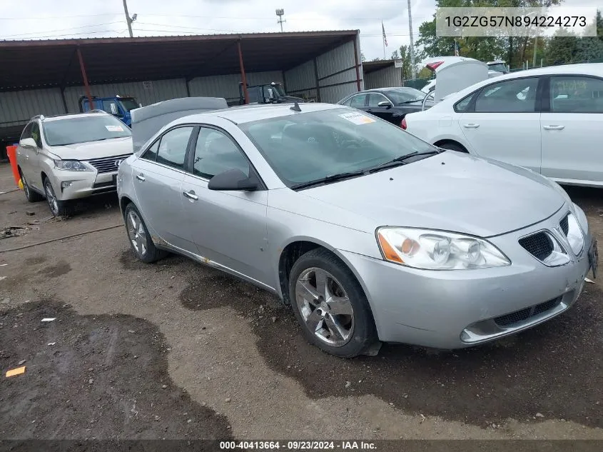 2009 Pontiac G6 VIN: 1G2ZG57N894224273 Lot: 40413664