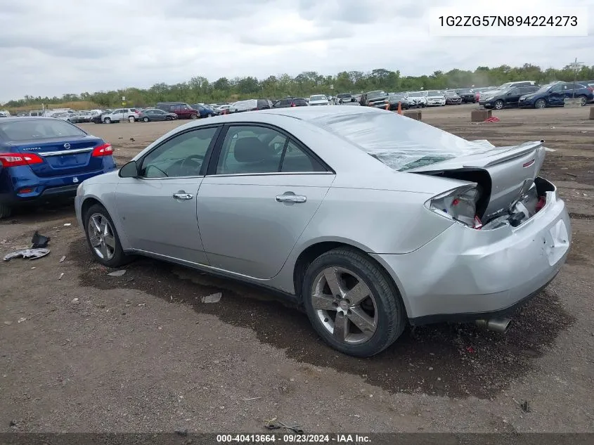 2009 Pontiac G6 VIN: 1G2ZG57N894224273 Lot: 40413664