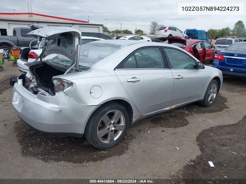 1G2ZG57N894224273 2009 Pontiac G6