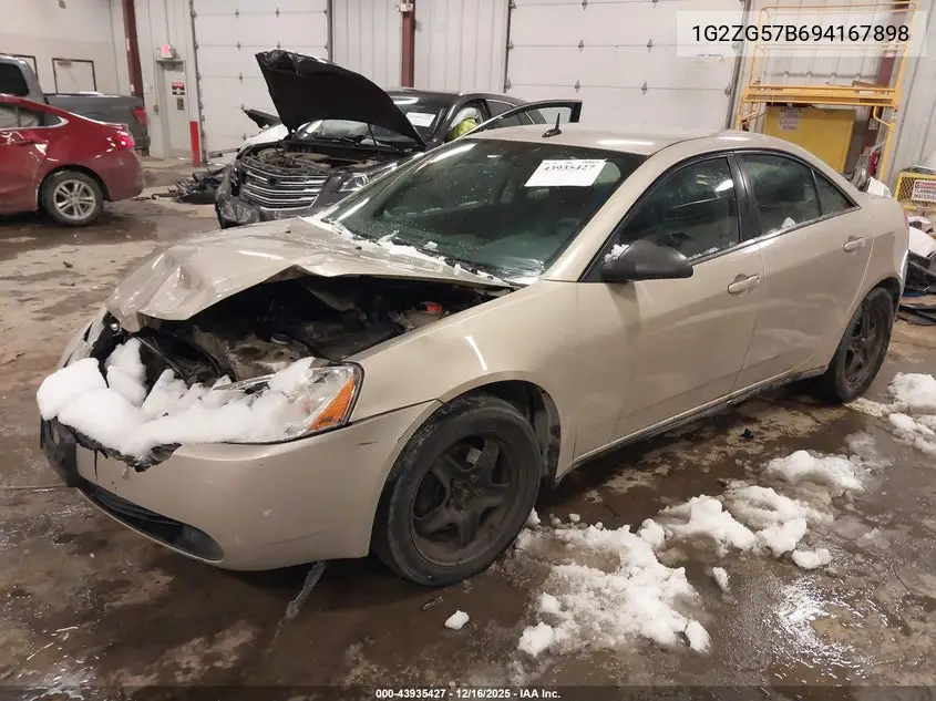 1G2ZG57B694167898 2009 Pontiac G6