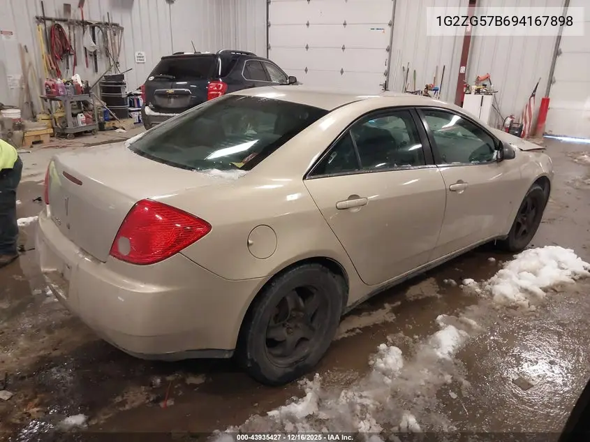 1G2ZG57B694167898 2009 Pontiac G6