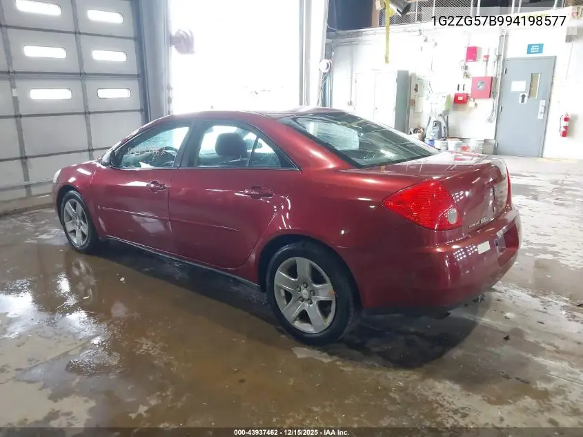 1G2ZG57B994198577 2009 Pontiac G6
