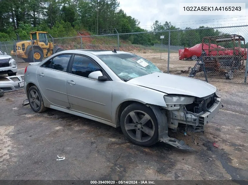 1G2ZA5EK1A4165243 2010 Pontiac G6