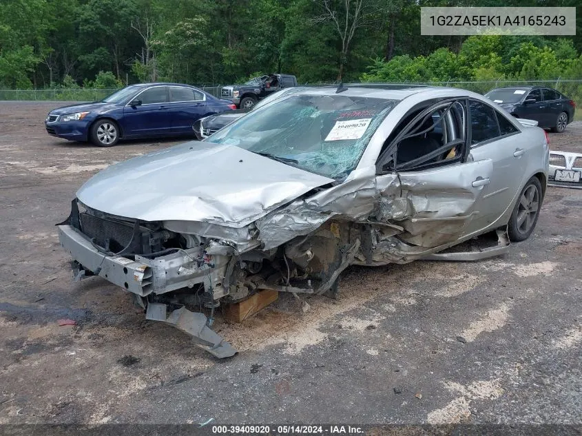 1G2ZA5EK1A4165243 2010 Pontiac G6