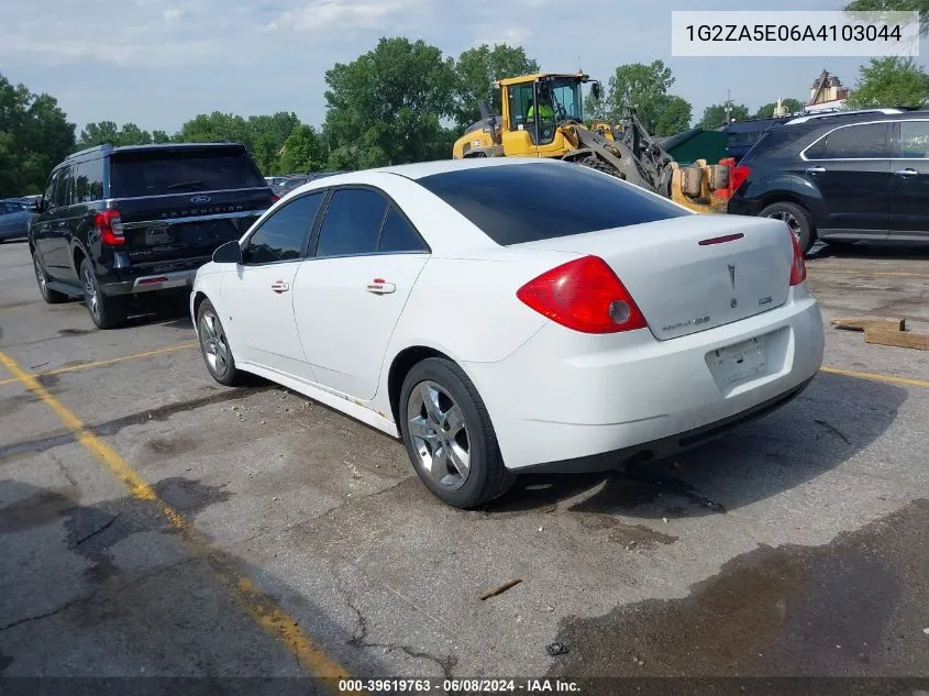 1G2ZA5E06A4103044 2010 Pontiac G6