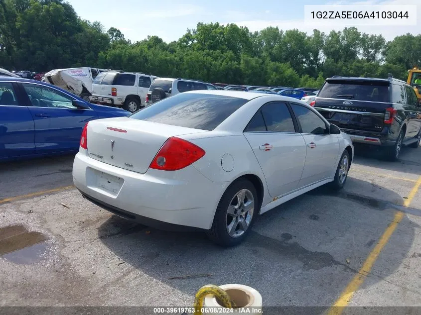 2010 Pontiac G6 VIN: 1G2ZA5E06A4103044 Lot: 39619763