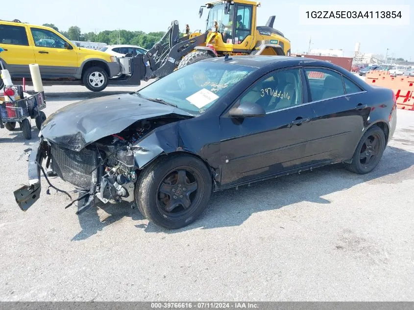 1G2ZA5E03A4113854 2010 Pontiac G6