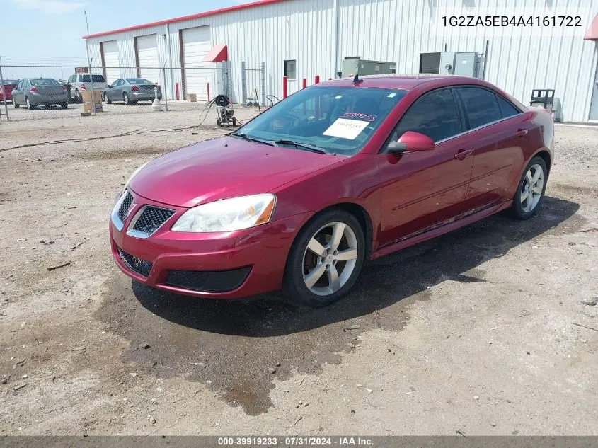 1G2ZA5EB4A4161722 2010 Pontiac G6