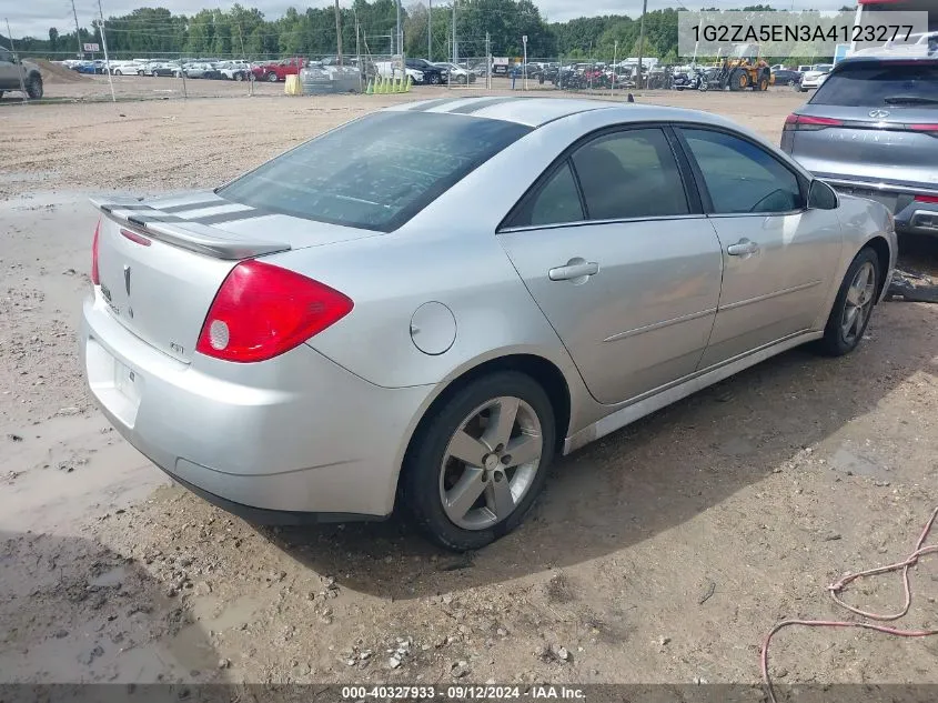 2010 Pontiac G6 VIN: 1G2ZA5EN3A4123277 Lot: 40327933