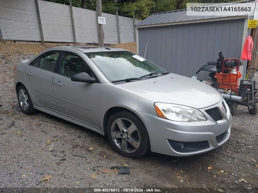 1G2ZA5EK1A4165663 2010 Pontiac G6