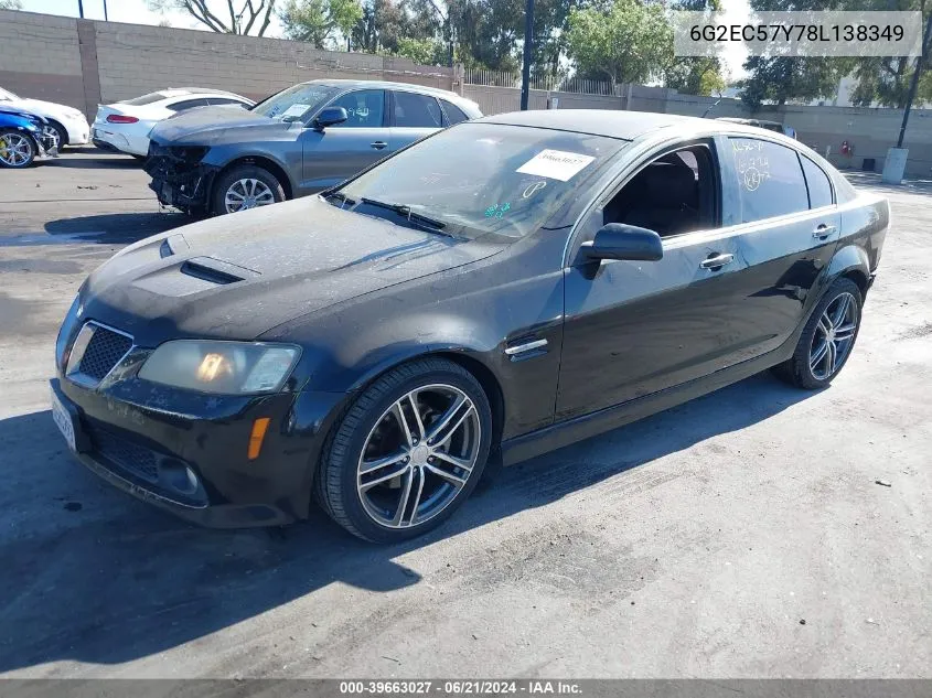 6G2EC57Y78L138349 2008 Pontiac G8 Gt