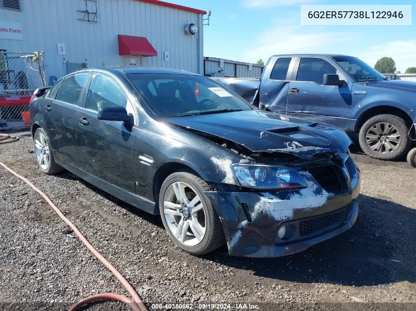 6G2ER57738L122946 2008 Pontiac G8