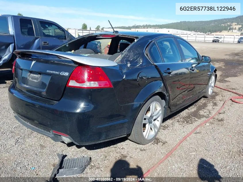 6G2ER57738L122946 2008 Pontiac G8