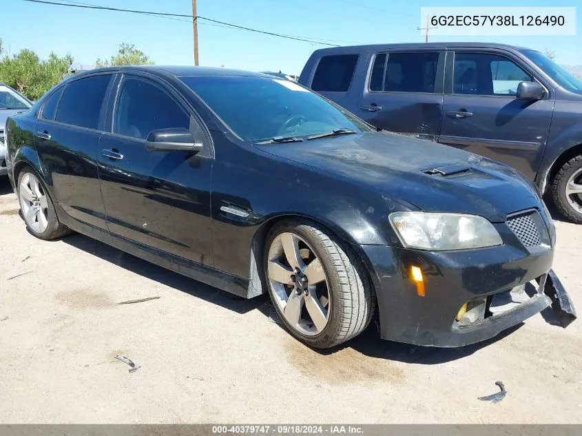 6G2EC57Y38L126490 2008 Pontiac G8 Gt