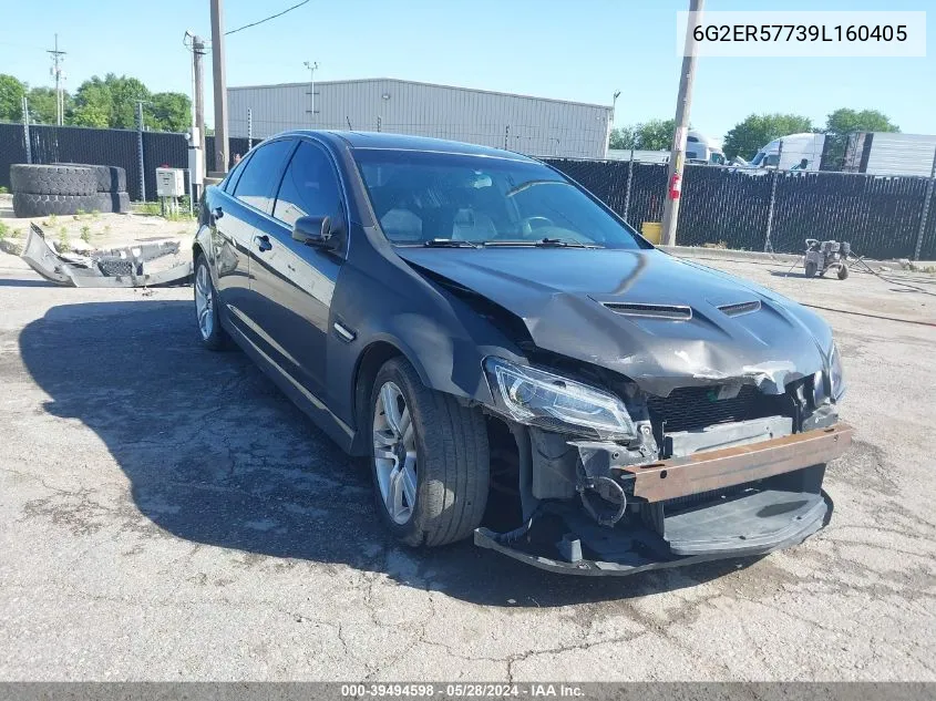 2009 Pontiac G8 VIN: 6G2ER57739L160405 Lot: 39494598