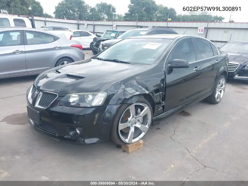 6G2EP57W99L300891 2009 Pontiac G8 Gxp