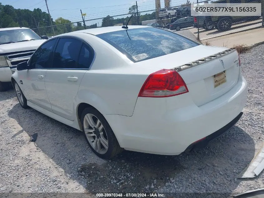 6G2ER577X9L156335 2009 Pontiac G8