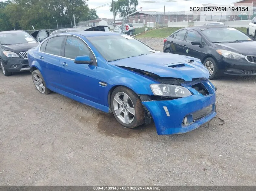 6G2EC57Y69L194154 2009 Pontiac G8 Gt