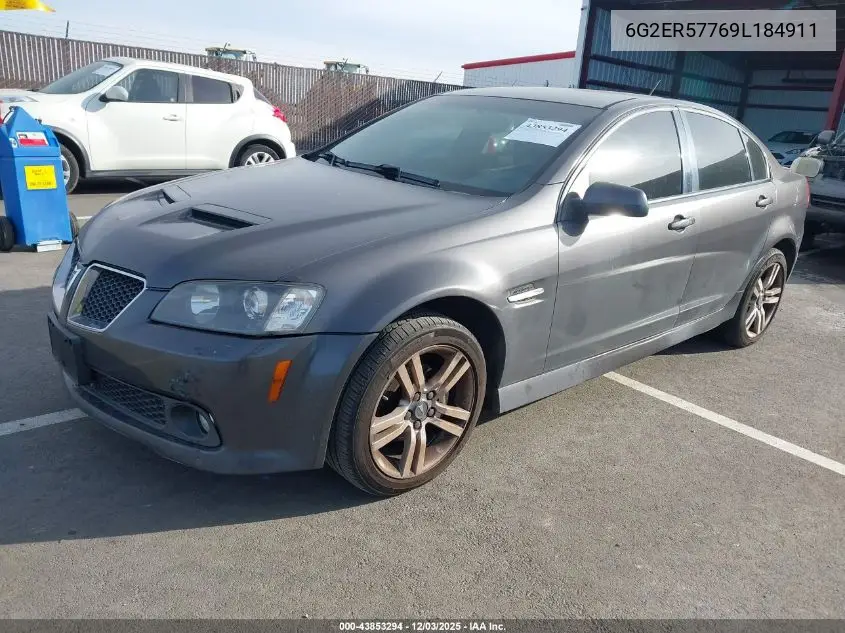 6G2ER57769L184911 2009 Pontiac G8