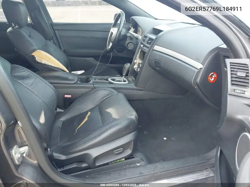 6G2ER57769L184911 2009 Pontiac G8