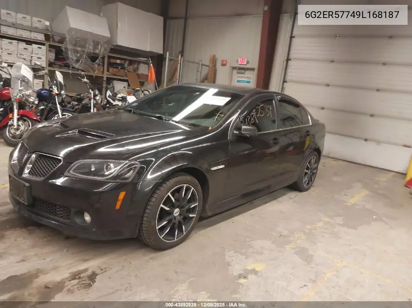 6G2ER57749L168187 2009 Pontiac G8