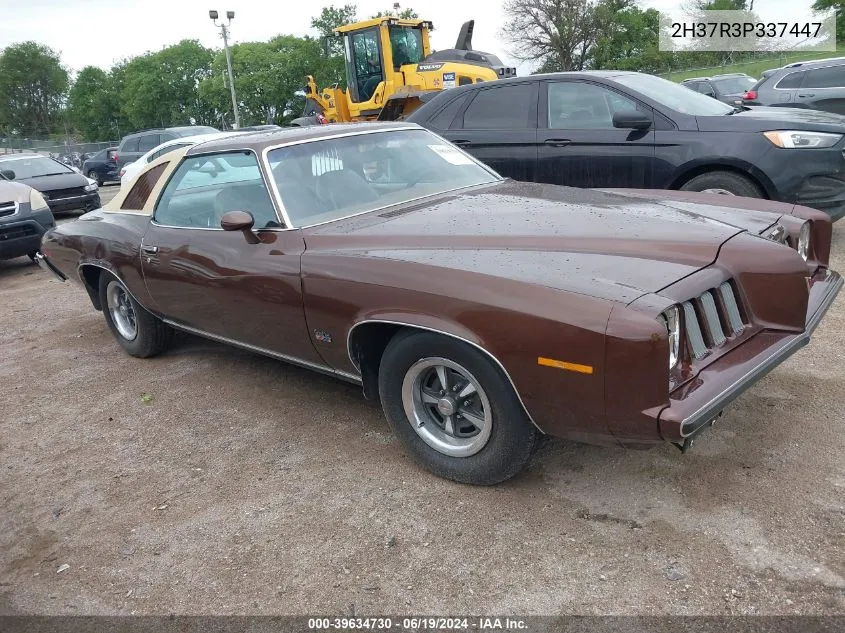 1973 Pontiac Grand Am VIN: 2H37R3P337447 Lot: 39634730