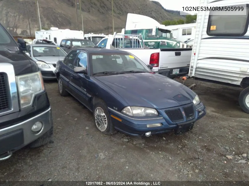 1994 Pontiac Grand Am VIN: 1G2NE53M0RM505999 Lot: 12017082