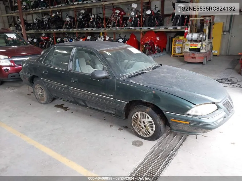 1994 Pontiac Grand Am Se VIN: 1G2NE5535RC824132 Lot: 40408855