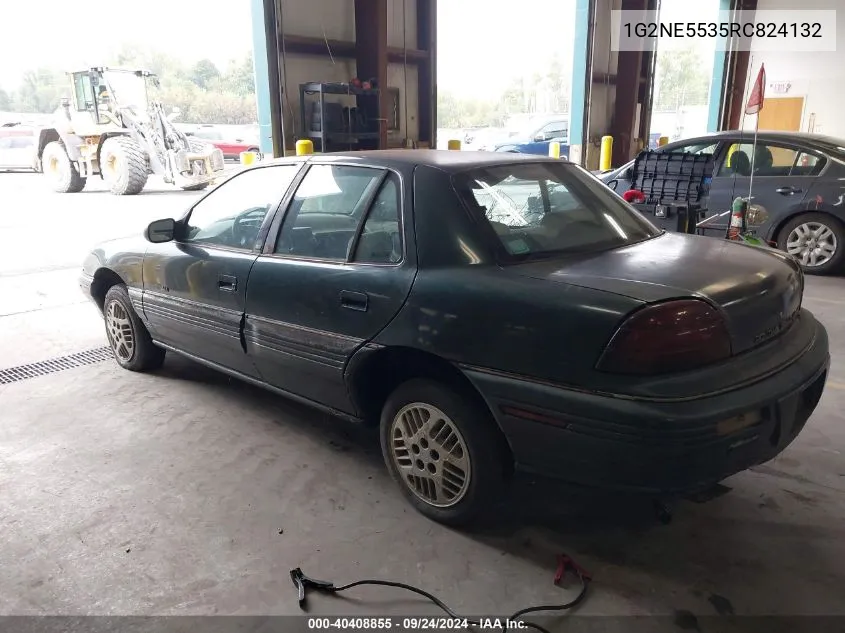 1994 Pontiac Grand Am Se VIN: 1G2NE5535RC824132 Lot: 40408855