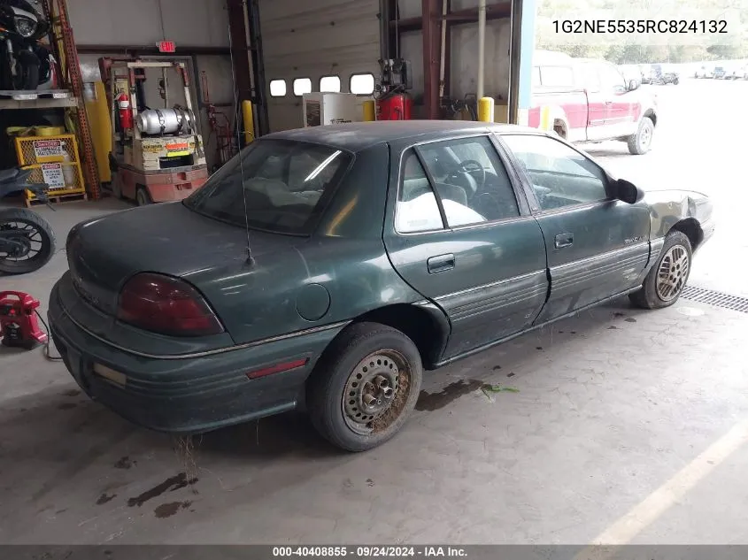 1994 Pontiac Grand Am Se VIN: 1G2NE5535RC824132 Lot: 40408855