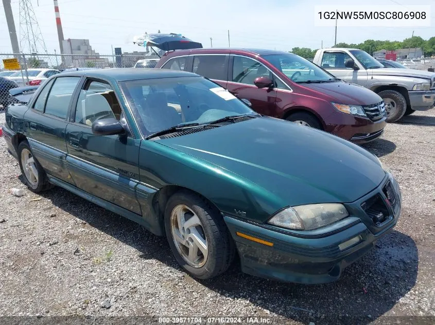 1995 Pontiac Grand Am Gt VIN: 1G2NW55M0SC806908 Lot: 39571704