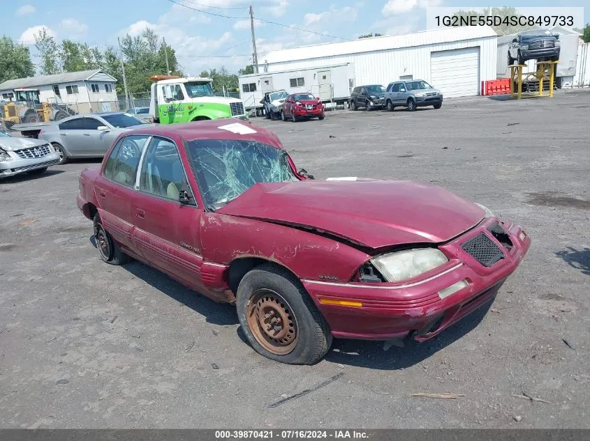 1G2NE55D4SC849733 1995 Pontiac Grand Am Se