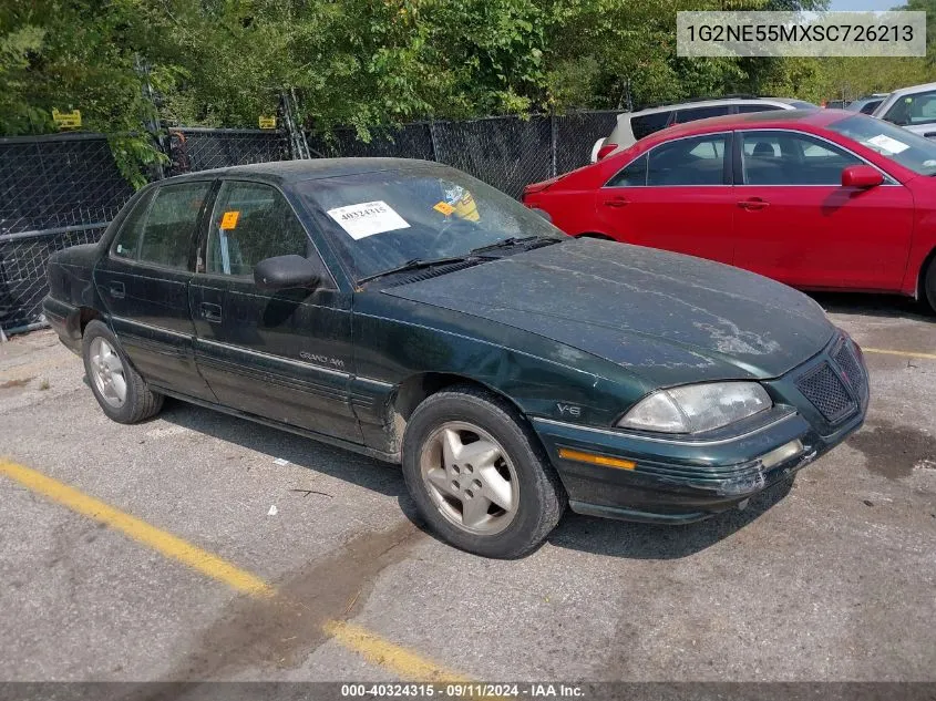 1G2NE55MXSC726213 1995 Pontiac Grand Am Se