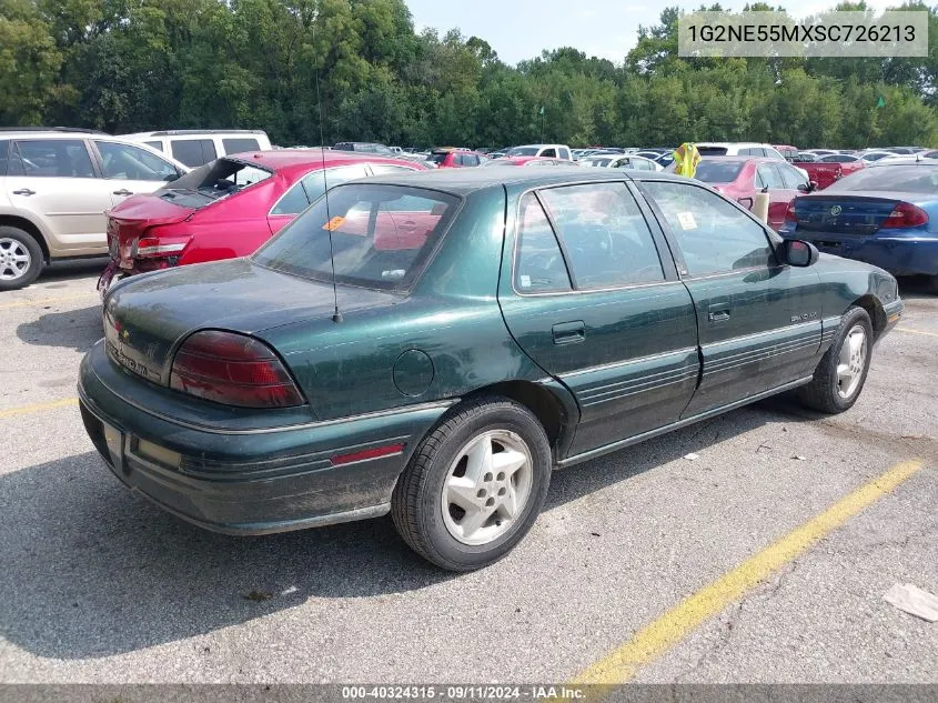 1G2NE55MXSC726213 1995 Pontiac Grand Am Se