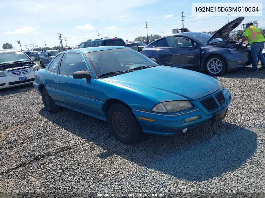 1995 Pontiac Grand Am Se VIN: 1G2NE15D6SM510054 Lot: 40341328