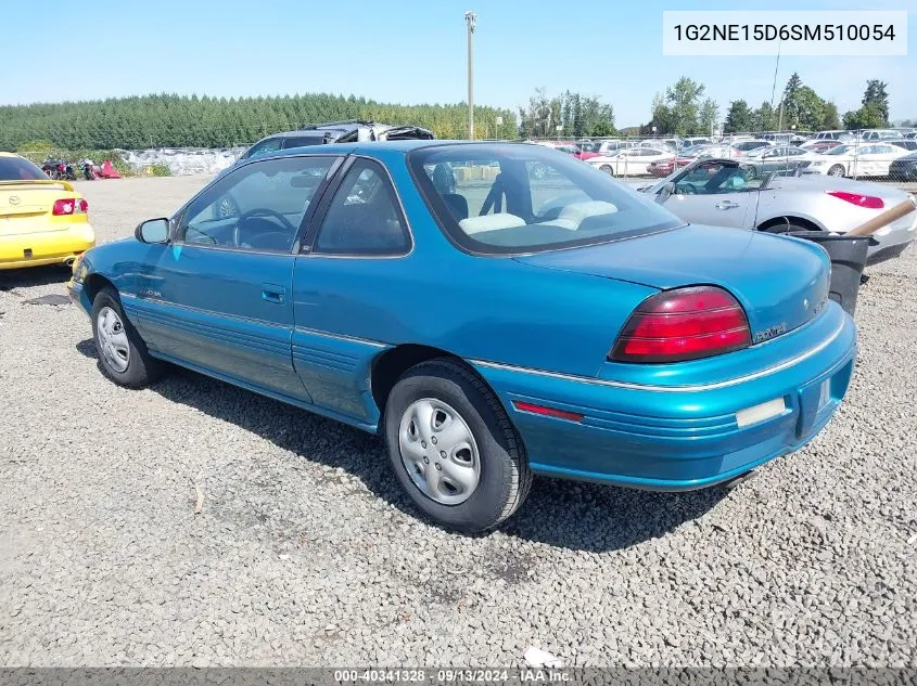 1G2NE15D6SM510054 1995 Pontiac Grand Am Se