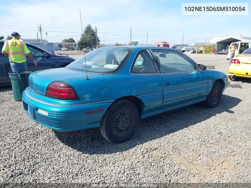 1995 Pontiac Grand Am Se VIN: 1G2NE15D6SM510054 Lot: 40341328