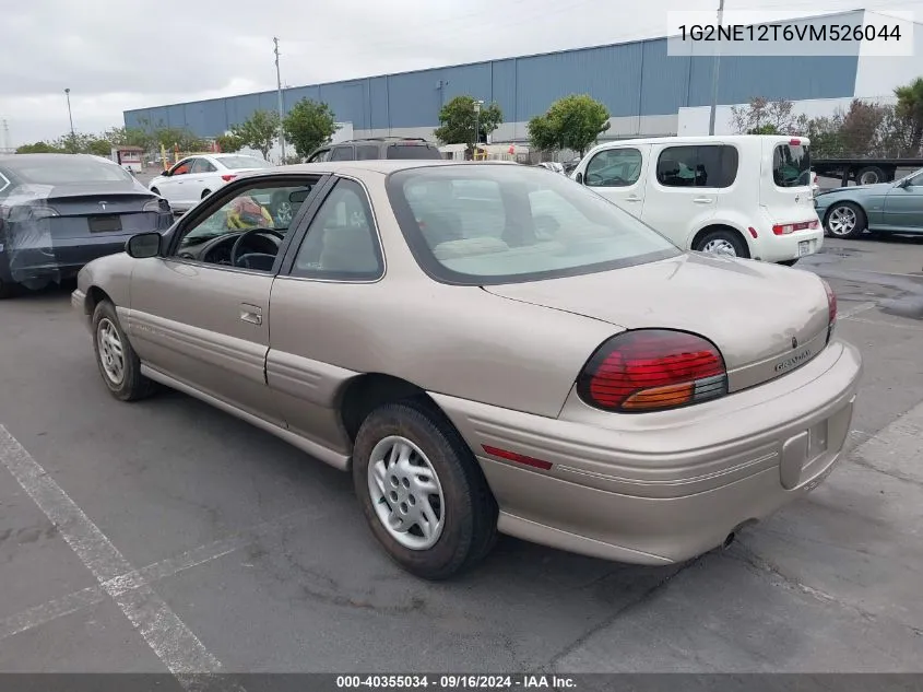 1997 Pontiac Grand Am Se VIN: 1G2NE12T6VM526044 Lot: 40355034