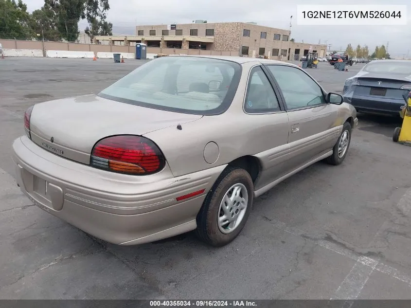 1997 Pontiac Grand Am Se VIN: 1G2NE12T6VM526044 Lot: 40355034