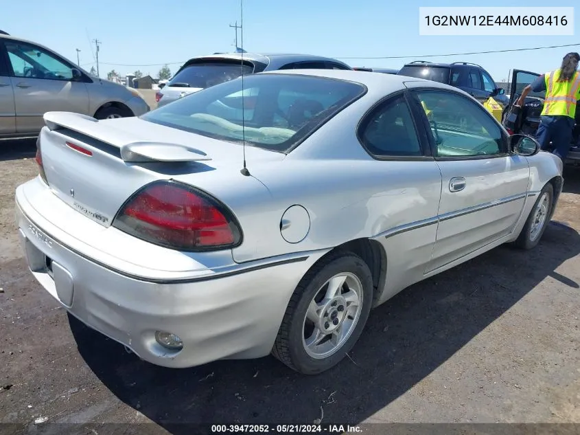 1G2NW12E44M608416 2004 Pontiac Grand Am Gt